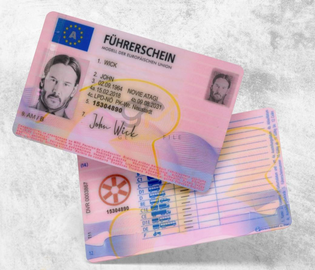 Buy Austrian drivers license