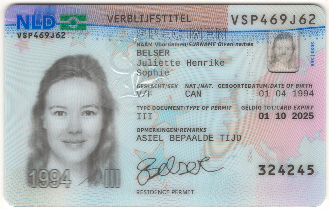 Buy real registered Dutch residence Permit