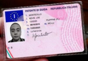 Buy Italian drivers license