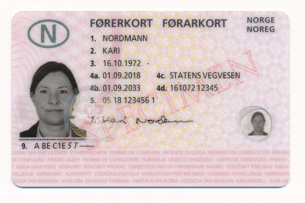 Buy Norway drivers License