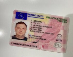 Buy Polish Drivers license